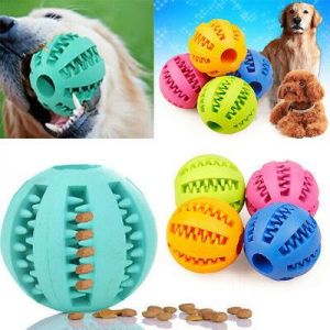 bashastore מוצרים לבעלי חיים Chew Toys For Pet Dog Toy Interactive Balls Pet Dog Puppy Ball Tooth Clean Food